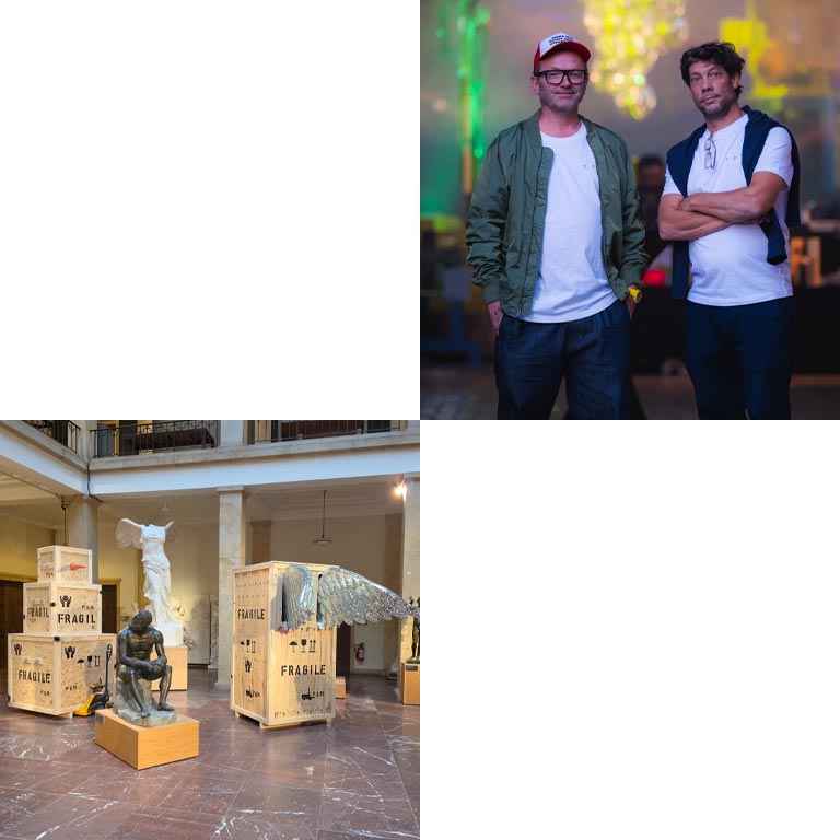Portrait und arbeiten von Torsten Mühlbach und Gregor Passens